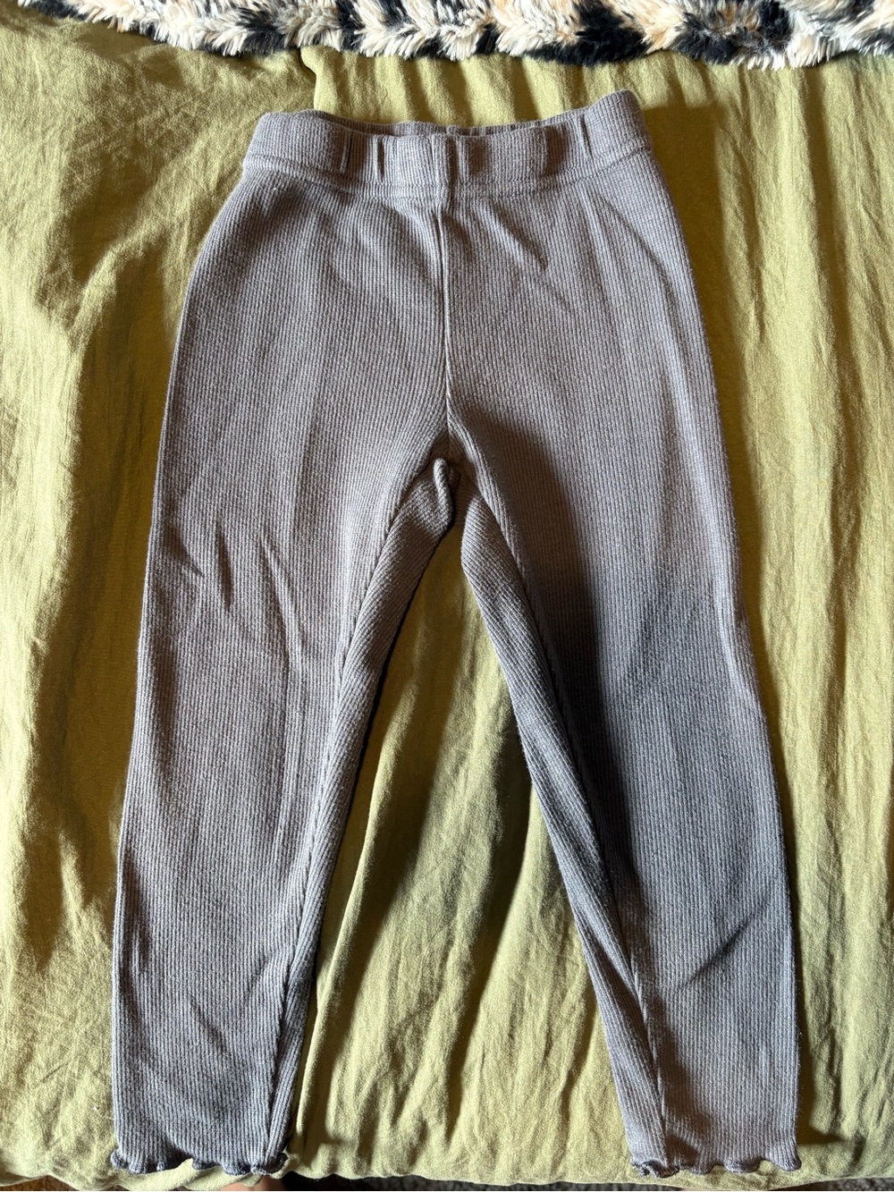 Garanimals Gray Ribbed Kids Leggings